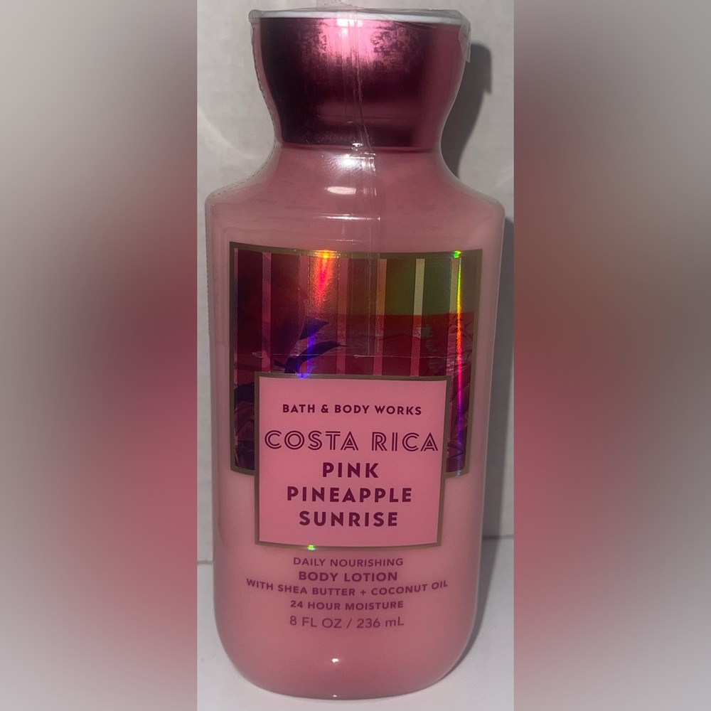 Bath& Body Works COSTA RICA “Pink Pineapple Sunrise”Daily Nourishing Body Lotion
